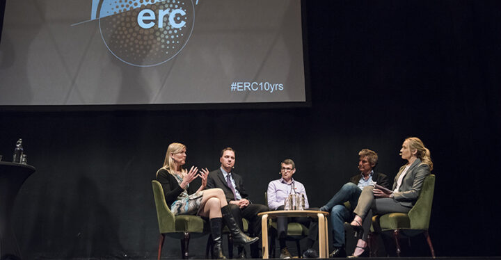 Panel chaired by Camilla Svensson Photo: Anette Andersson