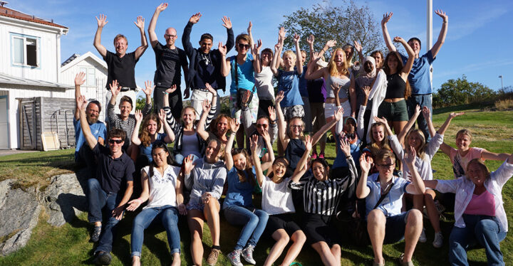 Gruppbild Forskarmöten 2015 Foto: Anna Kjellström/Sveriges unga akademi