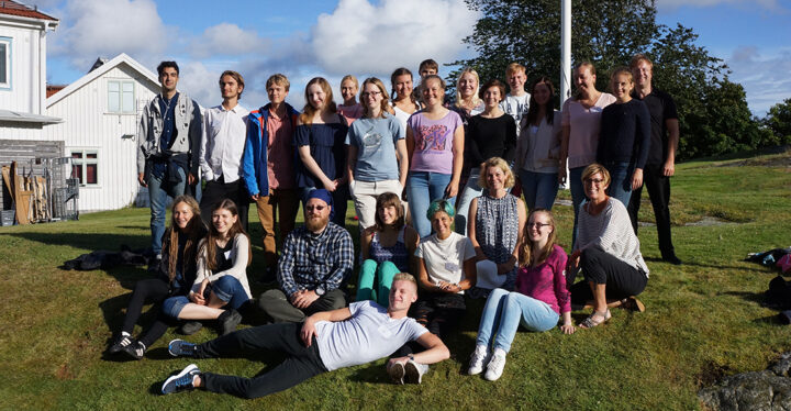 Gruppfoto Foto: Annika Moberg/Sveriges unga akademi