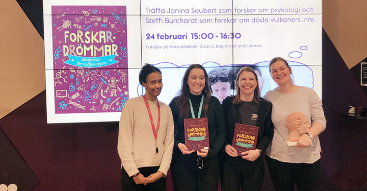 Forskardrömmar på Kista bibliotek. Foto: SUA